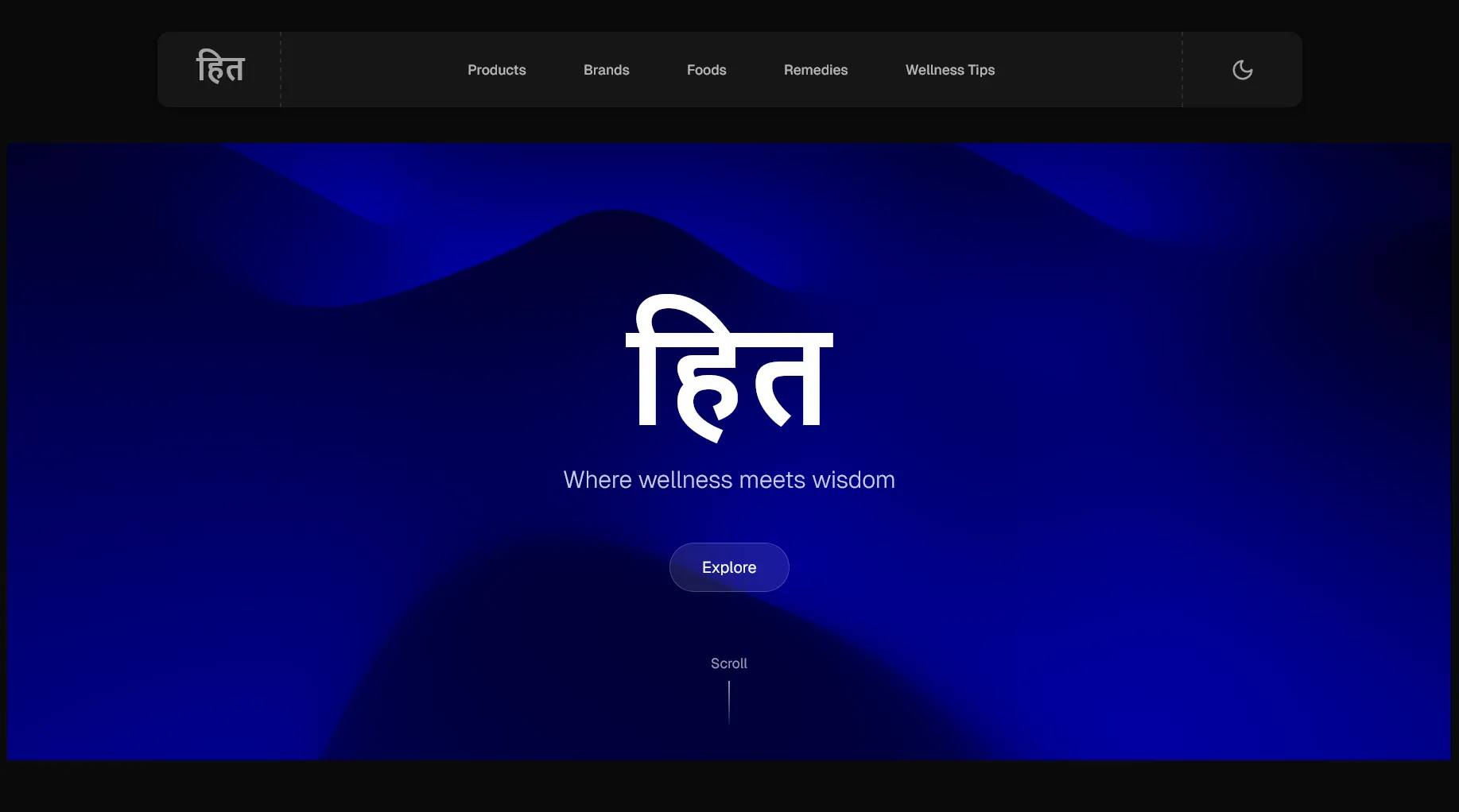 Hita — A wellness platform that reads product labels and food data and answers questions about them.